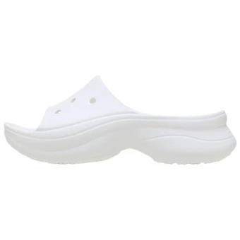Женские шлепанцы Crocs EVA Abrasion Resistant Slide, белые | Китай.рф
