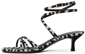 CHARLES&KEITH (Маленький CK) босоножки на каблуке 5 см с одной лямкой | Китай.рф