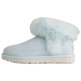 Зимние ботинки UGG Classic Novelty синие женские | Китай.рф
