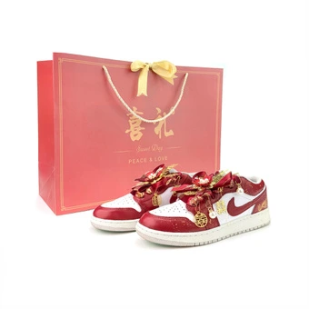 Кроссовки Jordan Air Jordan 1 Wedding Gift Vintage Basketball Shoes Unisex | Китай.рф