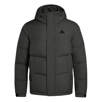 Утепленный пуховик Adidas с капюшоном унисекс | Китай.рф
