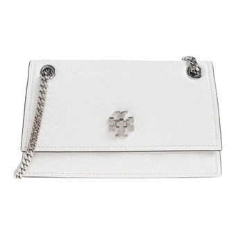 TORY BURCH Kira Nappa Leather: Мини-сумка через плечо, белая | Китай.рф