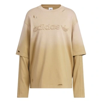 Женская спортивная футболка Adidas Originals 2-в-1 | Китай.рф