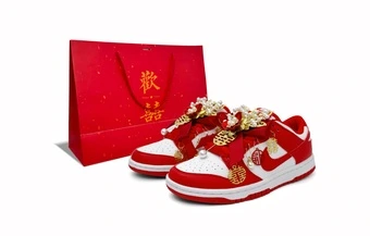 Женские кроссовки Nike Dunk Low Skateboard Red | Китай.рф