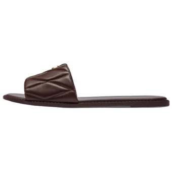 Шлепанцы COACH Slide Slippers Женские Кленовый Коричневый | Китай.рф