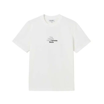 Футболка LACOSTE мужская, с круглым вырезом, артикул TH0912 | Китай.рф