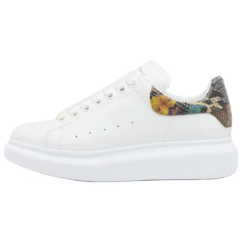 Повседневная обувь Alexander McQueen Oversized Sneaker, бело-разноцветная | Китай.рф