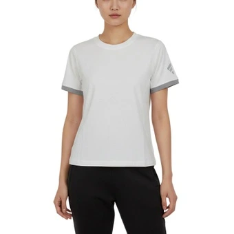 Футболка Adidas FOS женская, белый/серый, модель LC6386 | Китай.рф