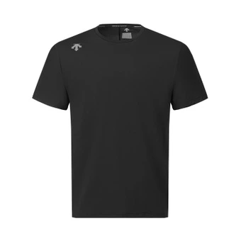 Мужская футболка Descente Running с круглым вырезом, тонкая | Китай.рф