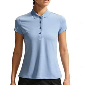 Nike Polo Shirts Женские Голубые С Отложным Воротником Умеренные IH3202-486 | Китай.рф