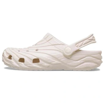 Клоги Crocs Classic Wave унисекс, белые | Китай.рф