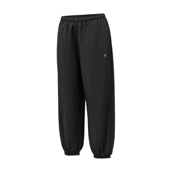 Повседневные брюки Nike женские черные с манжетами | Китай.рф