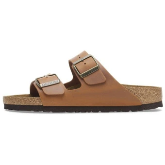 Birkenstock Arizona Износостойкие шлепанцы-слайдеры, унисекс, коричневые, стандартная посадка | Китай.рф