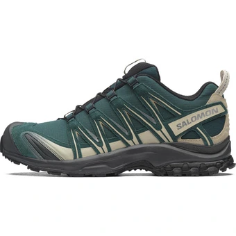 SALOMON XA PRO 3D SUEDE Низкие кроссовки для бега унисекс зеленые | Китай.рф