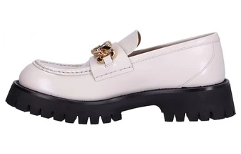 GUCCI Белые кожаные слипоны: минимализм и комфорт | Китай.рф