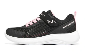 Skechers Детская повседневная обувь Low top, низкие, черно-розовые | Китай.рф