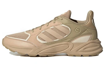 Низкие унисекс кроссовки Adidas Neo 90S VALASION из кожи коричневые | Китай.рф