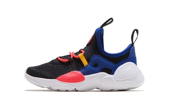Детские кроссовки Nike Huarache E.D.G.E. противоскользящие, черно-сине-красные | Китай.рф