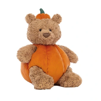Плюшевая игрушка JELLYCAT Barcelona Bear Pumpkin, 36 см | Китай.рф