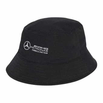 Панама Adidas × Mercedes с логотипом, черная | Китай.рф