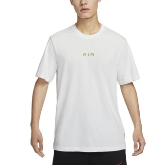 Мужская футболка Nike Sportswear Air, повседневная, мягкая и удобная, горный белый | Китай.рф