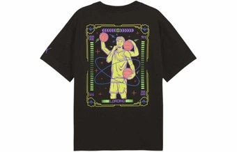 Мужская баскетбольная футболка PUMA X Lamelo Ball Spark черная | Китай.рф