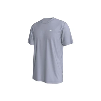 Футболка Nike с логотипом, мужская, светло-серая, с круглым вырезом, артикул BV0508-057 | Китай.рф