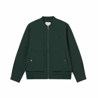 Мужская куртка LACOSTE SS25 темно-зеленого цвета | Китай.рф