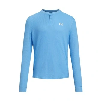 Мужская синяя футболка Under Armour с воротником-стойкой | Китай.рф