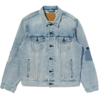 Куртка Levis 501 Day Bathtub Denim Unisex Light Blue | Китай.рф