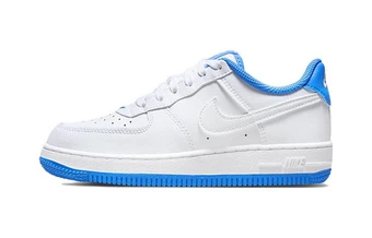 Nike Air Force 1 детские кеды бело-голубые DV1332-101 | Китай.рф