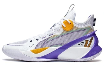 Li-Ning Sonic 10 Ultra мужские баскетбольные кроссовки бело-фиолетовые | Китай.рф