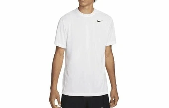 Мужская футболка Nike Dri-FIT Legend для фитнеса, белая | Китай.рф