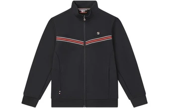 Куртка FILA мужская цвета Legend Blue со стоячим воротником | Китай.рф