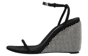 Женские босоножки-платформы alexander wang Dahlia черные | Китай.рф