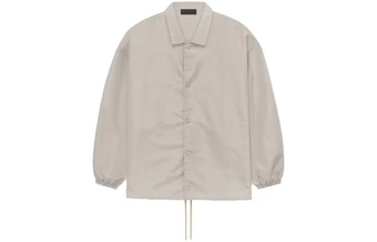 Fear of God Essentials FW23 Ветровка с логотипом на пуговицах | Китай.рф