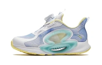 Antakids Monthly Physical Fitness Test & Exam Abrasion Resistant Breathable Low Top Kids' Running Shoes White Blue | Китай.рф