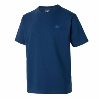 New Balance T Shirt Unisex Blue Футболка унисекс с принтом, синяя | Китай.рф