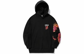 Мужская черная толстовка Li Ning с капюшоном, свободный крой | Китай.рф