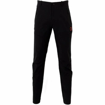Брюки мужские MAMMUT Trekkers 3.0 SO с вышивкой, черные | Китай.рф