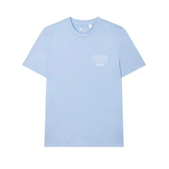 Мужская футболка FILA F11M448104F-LB Heritage Ice Release Blue | Китай.рф