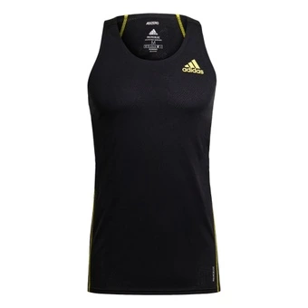 Мужская майка Adidas Adizero AEROREADY, черная | Китай.рф