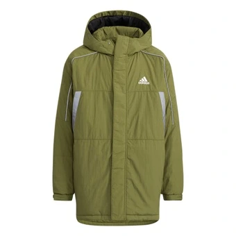 Утепленная куртка Adidas для подростков темно-оливкового цвета из Китая | Китай.рф