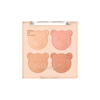 Палетка румян Dasique Bear Series 4 цвета | Китай.рф