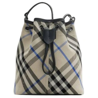 Сумка Burberry Cotton Bucket Bag, Shoulder Bag Mini Women's Lichen | Китай.рф
