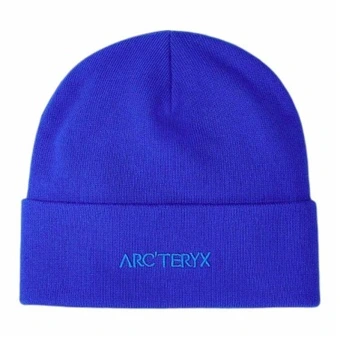 Шапка-бини Arcteryx из переработанного полиэстера, женская, синяя | Китай.рф