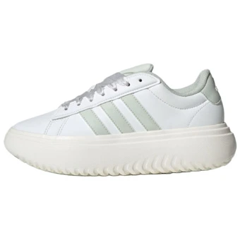 Женские кроссовки Adidas GRAND COURT PLATFORM белые | Китай.рф