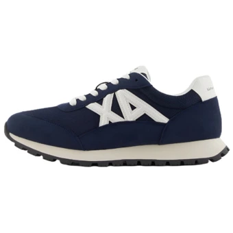 Мужские повседневные кроссовки ARMANI EXCHANGE AE Low top 3.5cm темно-синие | Китай.рф