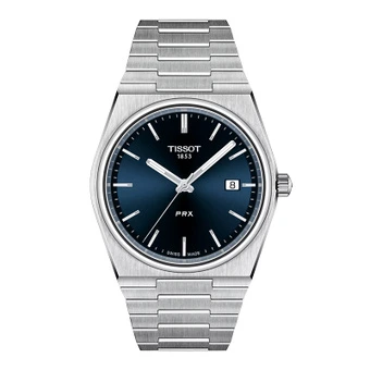 TISSOT PRX Quartz Movement Men's Watches Watch Blue Dial Stainless Steel Watchband | Китай.рф