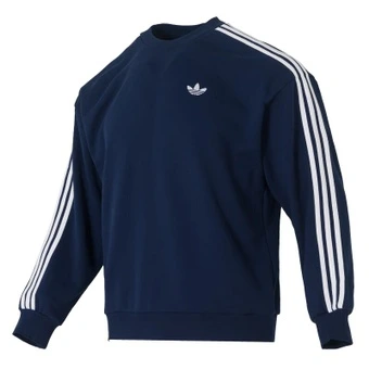 Свободный хлопковый свитшот Adidas Originals с круглым вырезом для мужчин | Китай.рф